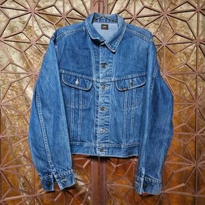 Vintage 70s Lee Riders Denim Jacket Made in Usa